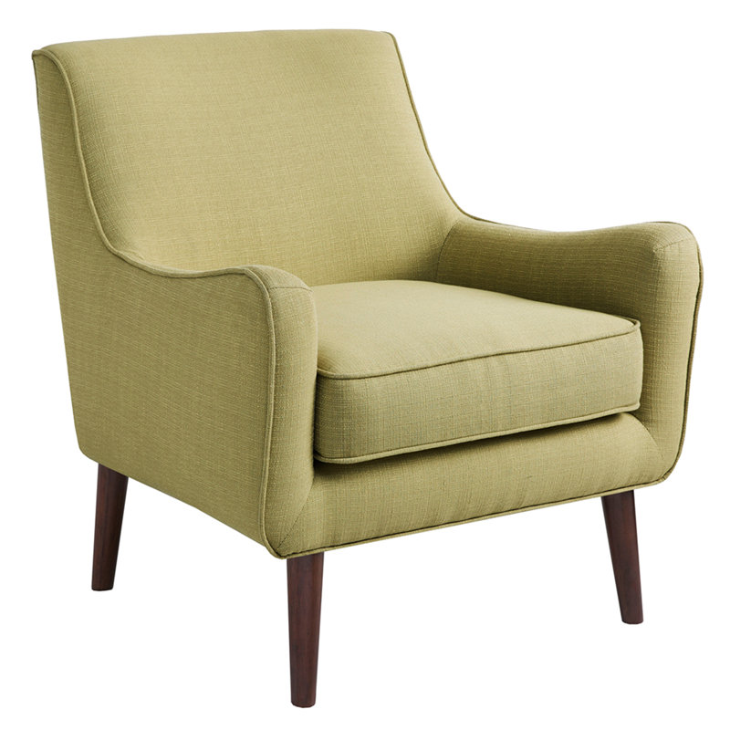 Fauteuil d'appoint de style Mid-Century, Vert