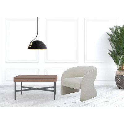 Fauteuil en polyester 31 po Lizabet
