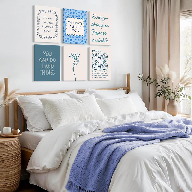 6 Piece Wrapped Canvas Print