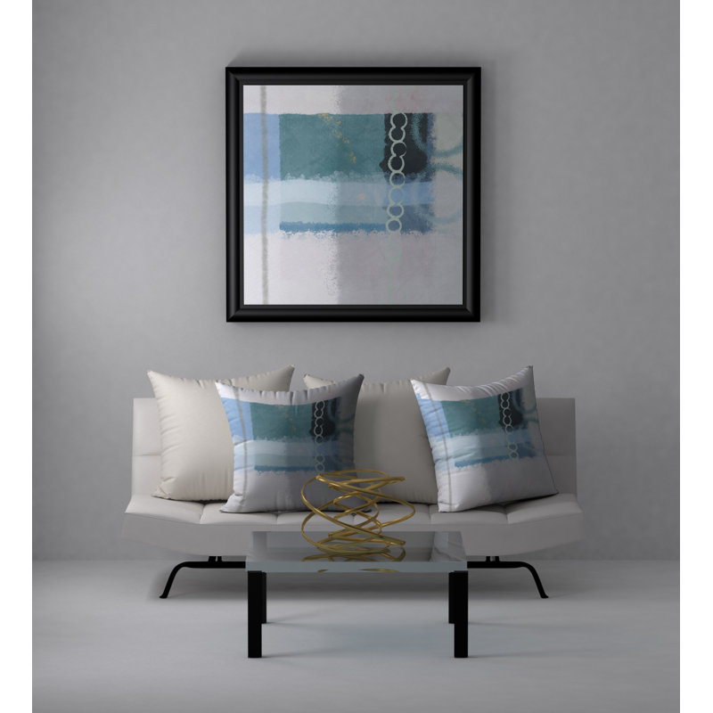Housse de coussin décorative carrée Sound Bright, 18" x 18"