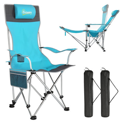 Folding Reclining Camping Chair