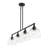Gorsuch 4 - Light Steel Dimmable Kitchen Island Linear Chandelier-899508773