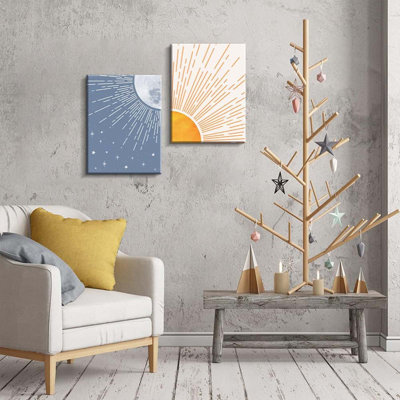 2 Piece Wrapped Canvas Print