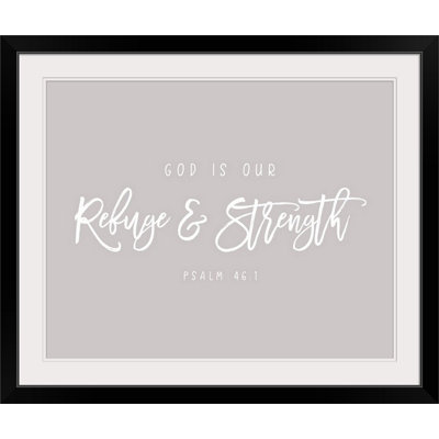 « psalm 46:1 », art textuel