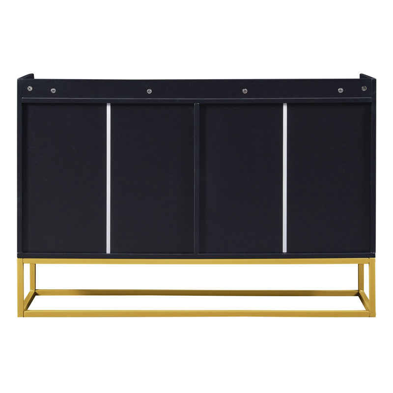 120cm Sideboard, Black