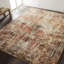 Holsworthy Abstract Area Rug in Ivory/Brown-2027413228