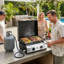 2 Burner 20,000 BTU Portable Tabletop Flat Top Gas Grill