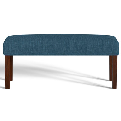 44"Wide Upholstered Accent Bench with Solid Legs,Entryway Stool