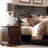Ashyla 3 Drawer Nightstand w/ Felt Lined Top Drawer