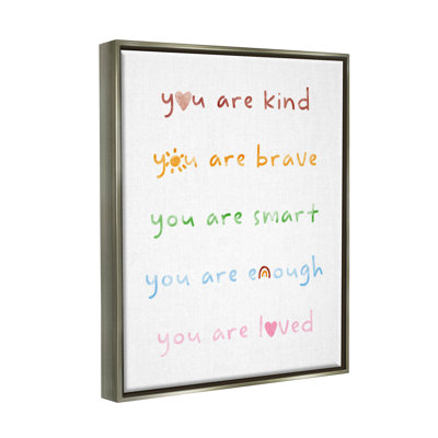 You Are Lived Uplifting List - art textuel sur bois