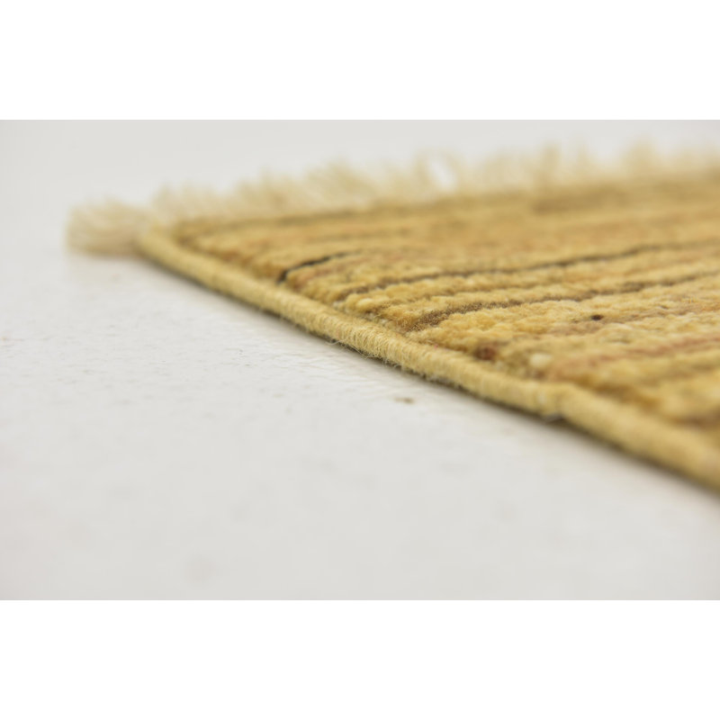 Didcot One-of-a-Kind 5' X 6'6" New Age Wool Area Rug in Beige
