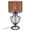 Lampe de table noire 24,02 po Crowland