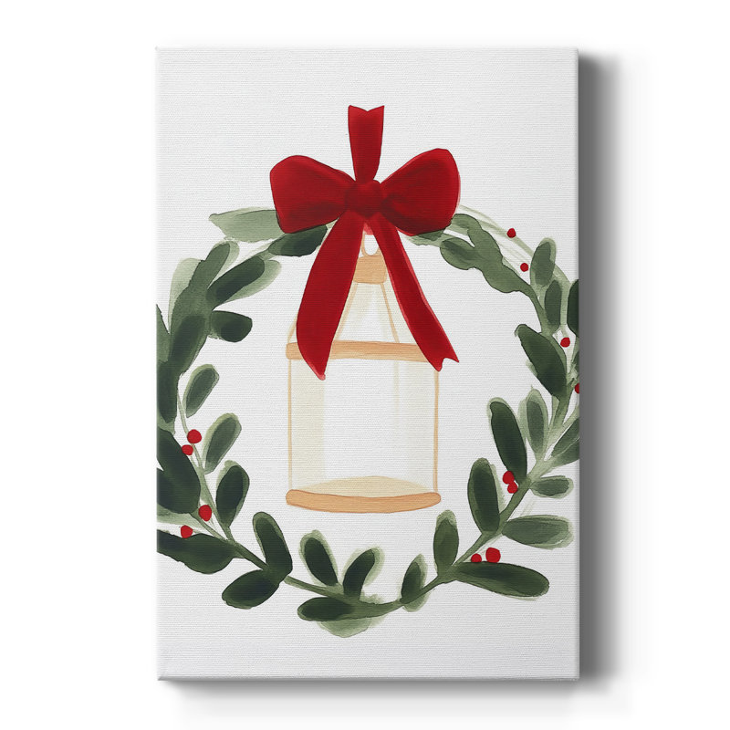 Art des Fêtes de Noël - Toile tendue avec châssis CMIII, H 48 po x l 32 po