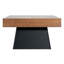 Table basse moderne carrée 31,5 po