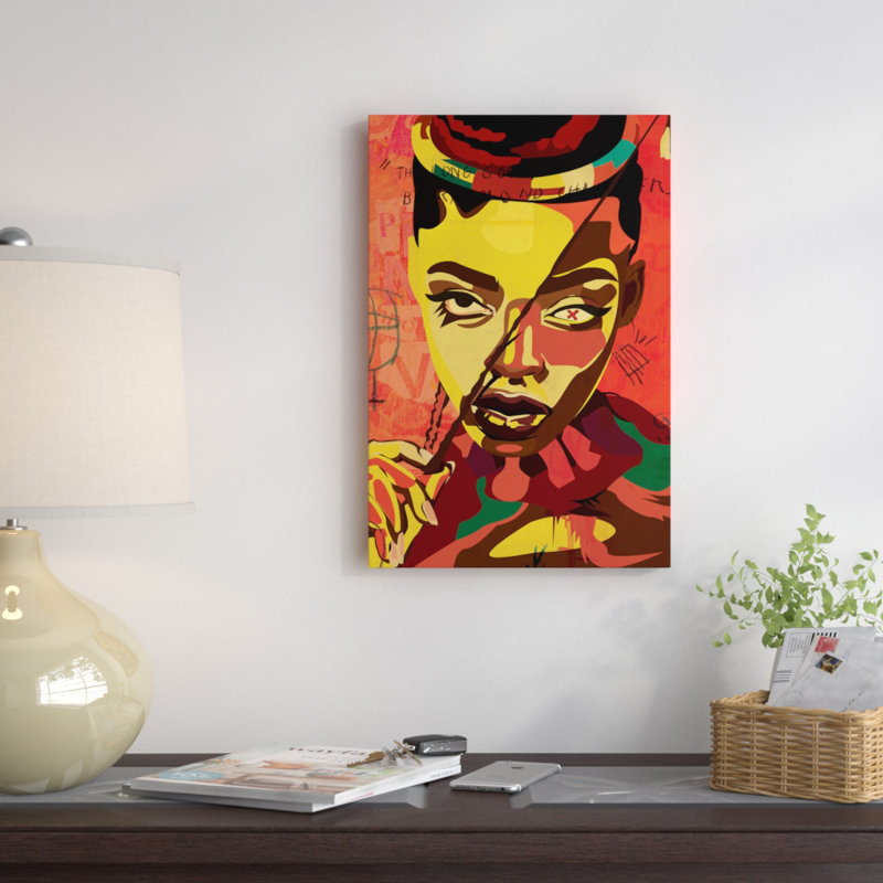« kaji vi », reproduction d’impression sur toile tendue, H 26 po x l 18 po x P 1,5 po