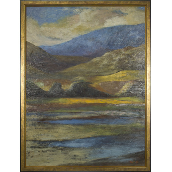 «Landscape Layers» par Watson - peinture encadrée