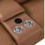 Canapé modulaire inclinable électrique en cuir italien Stanphill-108284768