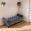 Velvet Upholstered Storage Bench-608323936