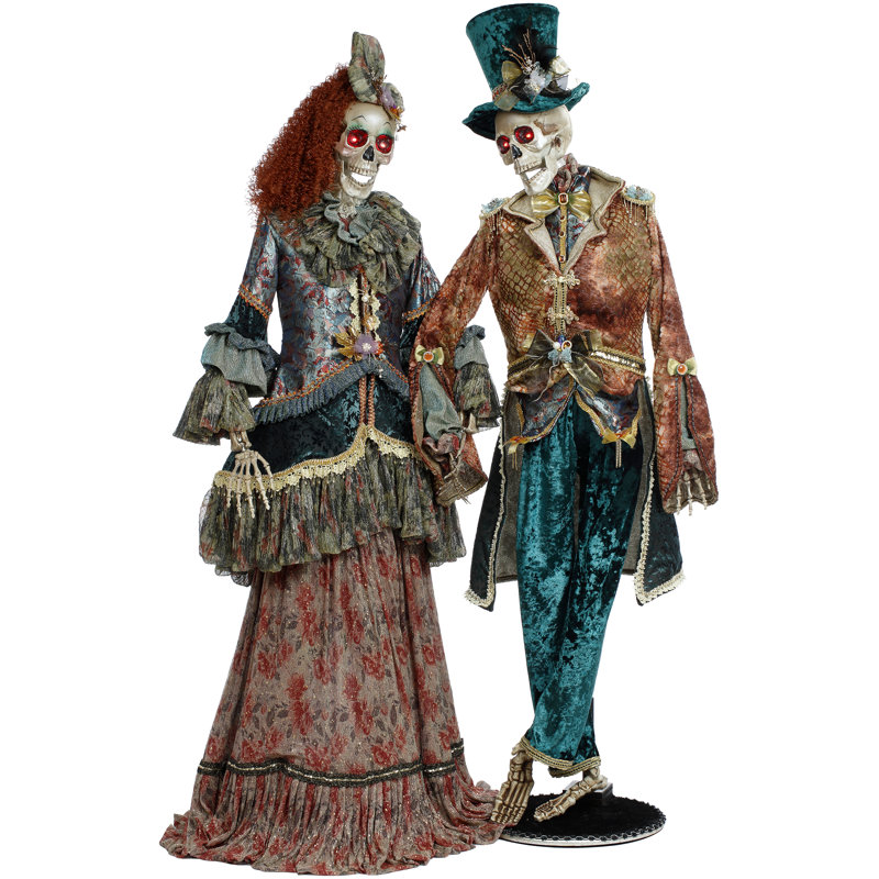 Mr. And Mrs. Soho Skeleton - 60 Inches Set Of 2