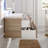 Firkins Modern 48" Double Bathroom Vanity Set-656749569