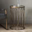 Everett Glass Top End Table
