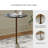 Marble Top End Table