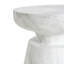 Outdoor Ponti Travertine Side Table-291151926