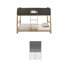 Ensemble de chambre à coucher 2 pièces Asro