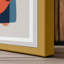 Geometric Portrait Mid-Century - Wrapped Canvas-1939386685-1939386686