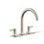 Deck Mounted Bath Faucet-378185336