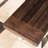 Dark Brown Sandblast Wood Dining Bench, White Rustic Metal Frame, 63" In Length For Outdoor Space Frame Wide Bench With Slat Panel Top Use