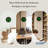 Digital Wall Clock with LED Display, Electric Wall Clock with Temperature-1468554111