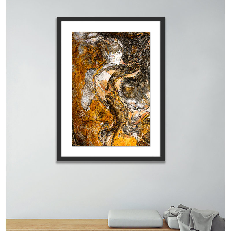 Dali Rocks I Print by Geoffrey Baris, Black, 60" H x 42" W x 2.5" D