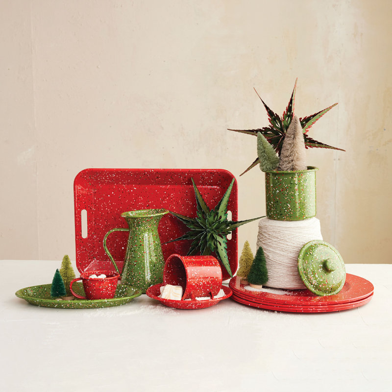 Assiette à hors-d'œuvre en fer 11,375 po