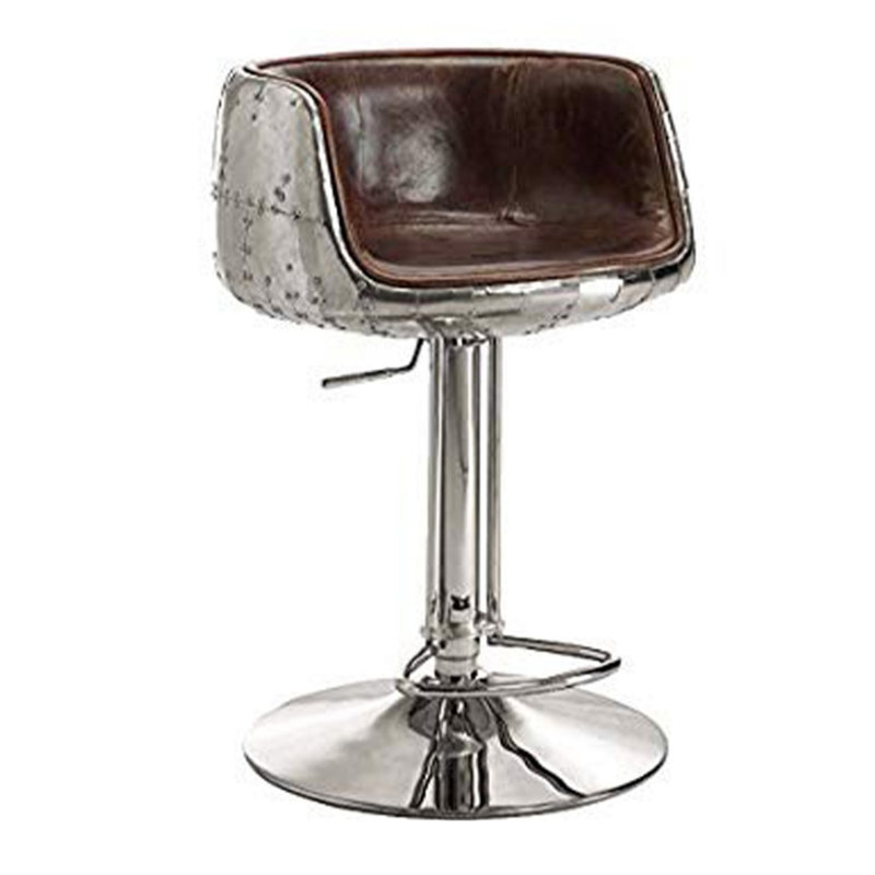 Tabouret réglable confortable avec pivot