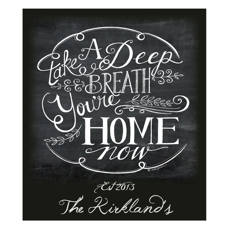 Décalcomanie murale personnalisée your home, Oui