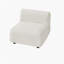 Ensemble de fauteuil d'appoint moderne et moelleux avec ensemble de repose-pieds pour salon et chambre à coucher-1084876331