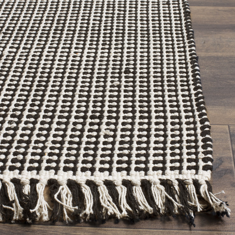 Bester Hand Woven Cotton Geometric Rug