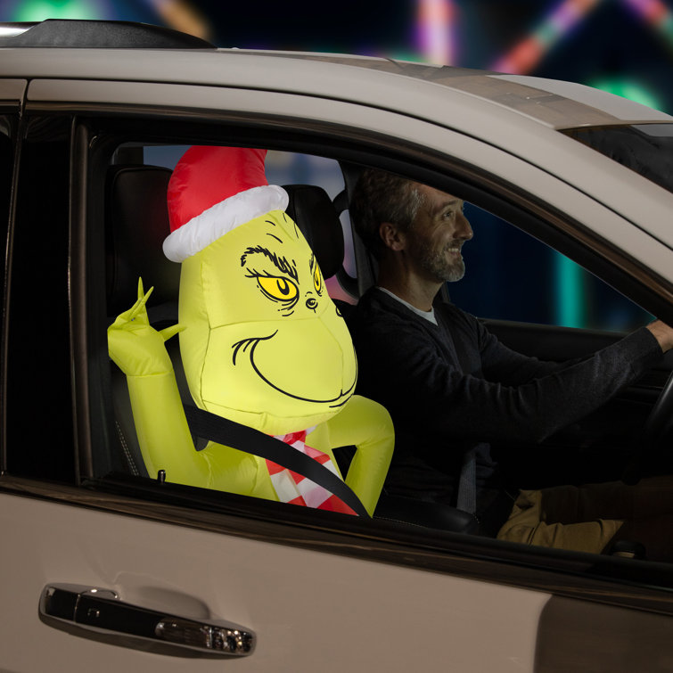 Gemmy Industries How the Grinch Stole Christmas Car Buddy Airblown