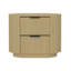 Olivia 27" Nightstand In Natural (2-Drawer)