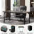 Necattin 63 Inch Computer Desk, Sturdy Large Office Desk, Premium 2 Person Long Desks-995504938