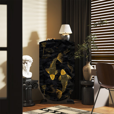 Modern 4-Drawer Storage Cabinet Accent Chest