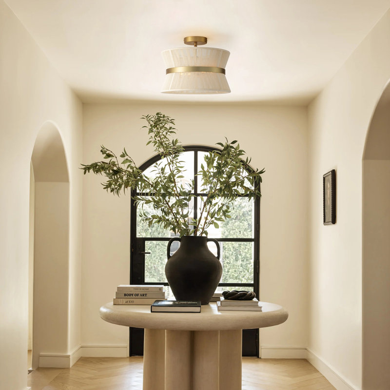 2 - Light Semi Flush Mount