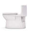 TOTO Redington One-Piece Elongated 1.28 GPF WASHLET+ and Auto Flush Ready Universal Height Toilet with CEFIONTECT and SS124 SoftClose Seat, Bone - MS672124CEFG#03-1306761241-1306761240