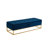 Bed Bench Metal Base With Storage Velvet-2001914901