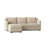 Parker Upholstered L-Shaped Sectional Left Hand Facing-25973859-27170114