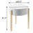 End Table with Hidden Storage