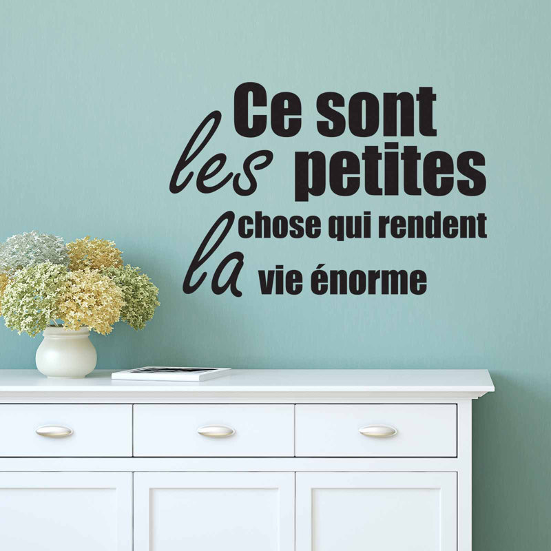 Text & Numbers Wall Decal