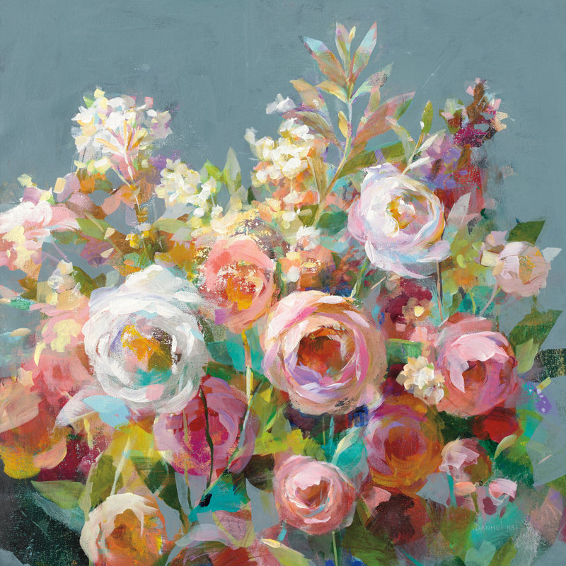 Joy of the Garden Square II, H 36 po x l 36 po x P 1,25 po
