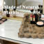 Plateau de meuble-lavabo en marbre Scalloped Edge